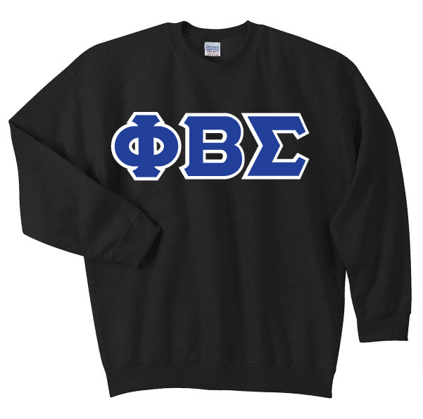 Phi Beta Sigma Greek Letter Crewneck Sweatshirt