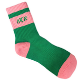 AKA Crew Socks- Alpha Kappa Alpha