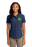 Alpha Kappa Alpha Denim Crest Shirt