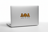 Alpha Phi Alpha Greek Letter Decal (Last Chance)