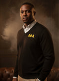 Alpha Phi Alpha Brooks Brothers Greek Letter V-Neck Sweater
