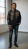 Alpha Satin Baseball Jacket - Alpha Phi Alpha