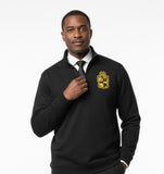 Alpha Phi Alpha Brooks Brothers Premium Crest 1/4 Zip