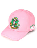 Alpha Kappa Alpha Crest Adjustable Hat / Cap