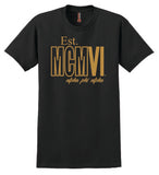 Alpha Roman Numeral Founding Year T-Shirt - Alpha Phi Alpha