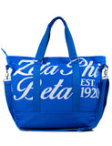 Zeta Phi Beta Canvas Tote Bag