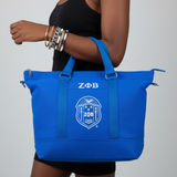 Zeta Phi Beta Canvas Tote Bag