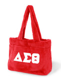 Delta Sigma Theta Fur Tote Bag