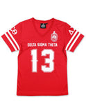Delta Football Jersey Tee - Delta Sigma Theta