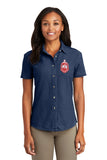 Delta Sigma Theta Denim Crest Shirt