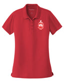 Delta Sigma Theta Embroidered Crest Performance Polo