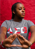 Delta Sigma Theta Color Block Greek Lettered T-Shirt