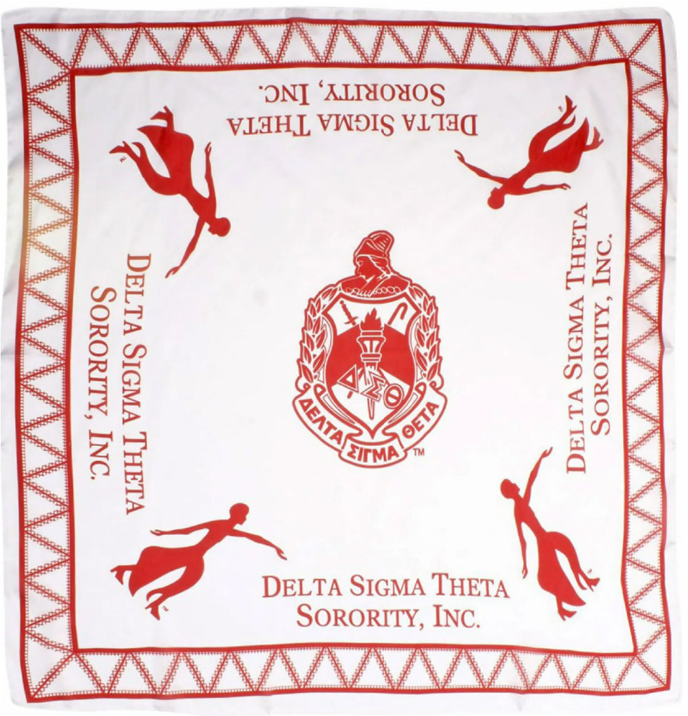 Delta Sigma Theta Lady Fortitude Scarf