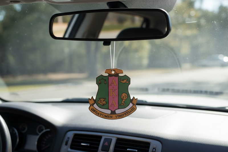 Alpha Kappa Alpha Shield Air Freshener