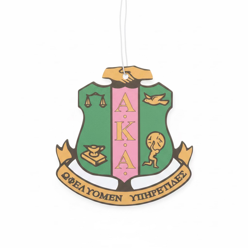 Alpha Kappa Alpha Shield Air Freshener