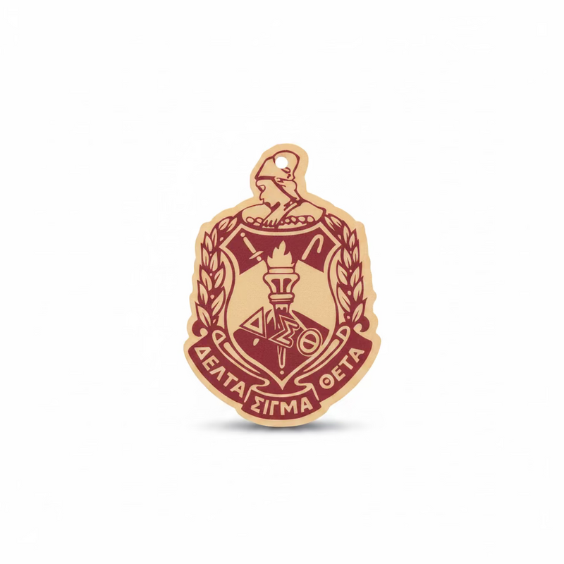 Delta Sigma Theta Shield Air Freshener