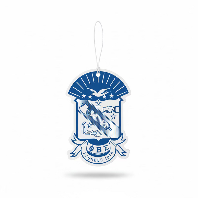 Phi Beta Sigma Shield Air Freshener