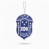 Zeta Phi Beta Shield Air Freshener