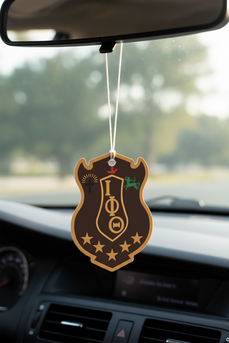 Iota Phi Theta Shield Air Freshener