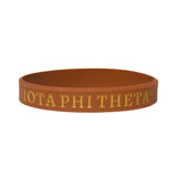 Iota Solid Silicone Wristband / Bracelet - Iota Phi Theta