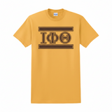 Simple 3 Greek Letter T-Shirt - Iota Phi Theta