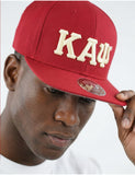 Kappa Alpha Psi 3D Letter Flat Bill Snapback Cap / Hat