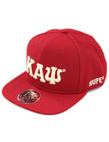 Kappa Alpha Psi 3D Letter Flat Bill Snapback Cap / Hat