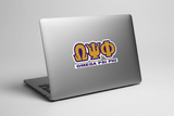 Omega Psi Phi Greek Letter Decal (Last Chance)