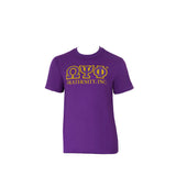 Omega Psi Phi Embroidered Luxury T-Shirt