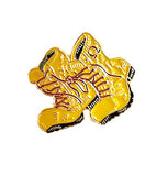 Omega Gold Boots Lapel Pin- Omega Psi Phi