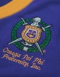 Omega Psi Phi Chenille Cardigan