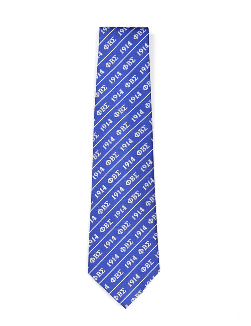 Phi Beta Sigma Greek 1914 Tie
