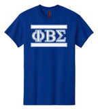 Simple 3 Greek Letter T-Shirt - Phi Beta Sigma