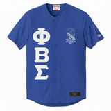 Phi Beta Sigma New Era Crest Baseball Jersey