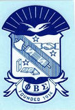 Phi Beta Sigma Shield Decal