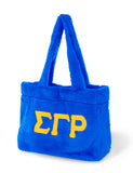 Sigma Gamma Rho Fur Tote Bag