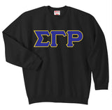 Sigma Gamma Rho 3 Greek Letter Crewneck Sweatshirt