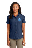 Zeta Phi Beta Denim Crest Shirt