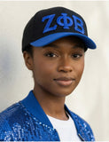 Zeta Phi Beta 3D Greek Letter Adjustable Hat / Cap
