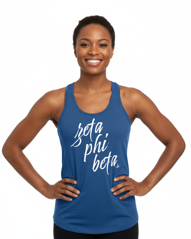 Zeta Phi Beta Signature Tank Top