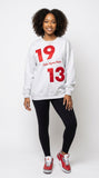 Delta Sigma Theta Diagonal 1913 Crewneck Sweatshirt