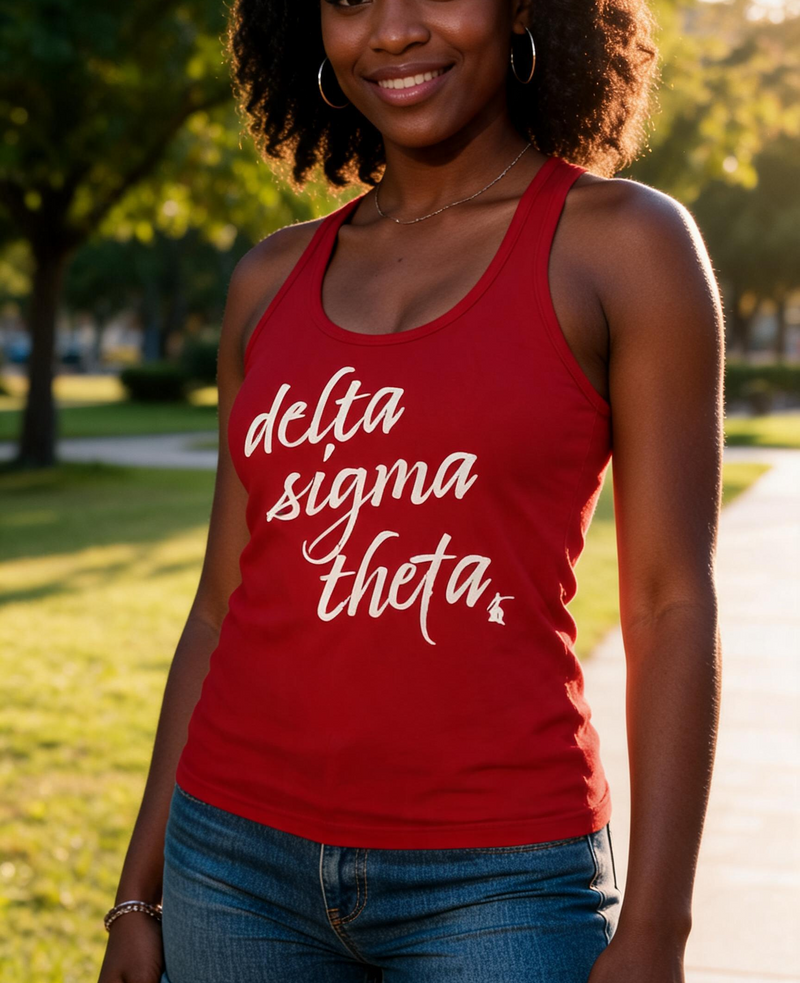 Delta Sigma Theta Signature Tank Top