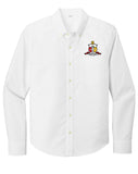 Kappa Coat of Arms Untuck Fit Oxford- Kappa Alpha Psi