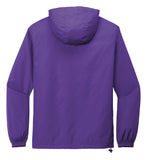 Omega Solid Anorak Pullover Hooded Jacket - Omega Psi Phi