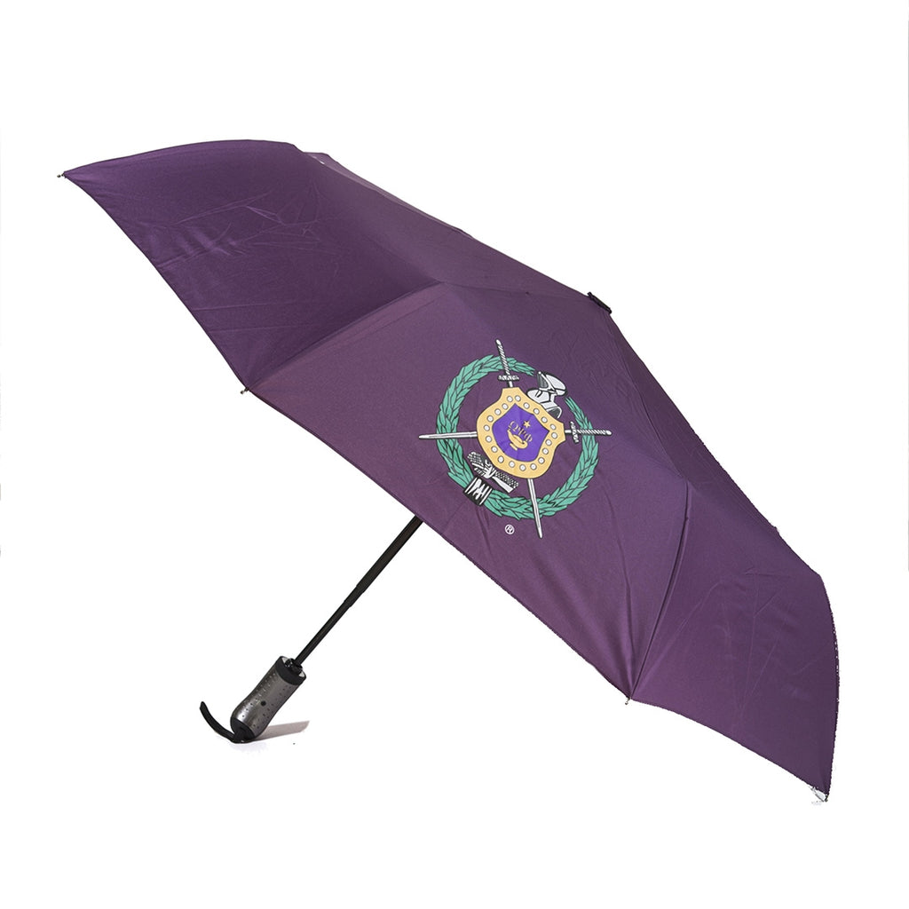 Omega Psi Phi Automatic Mini Hurricane Umbrella