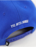 Phi Beta Sigma 3D Letter Flat Bill Snapback Cap / Hat