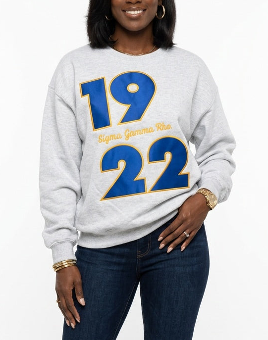 Sigma Gamma Rho Diagonal 1922 Crewneck Sweatshirt