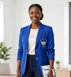 Sigma Gamma Rho Traditional Crest Blazer