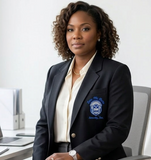 Zeta Phi Beta Traditional Crest Blazer