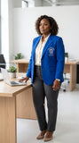 Zeta Phi Beta Traditional Crest Blazer